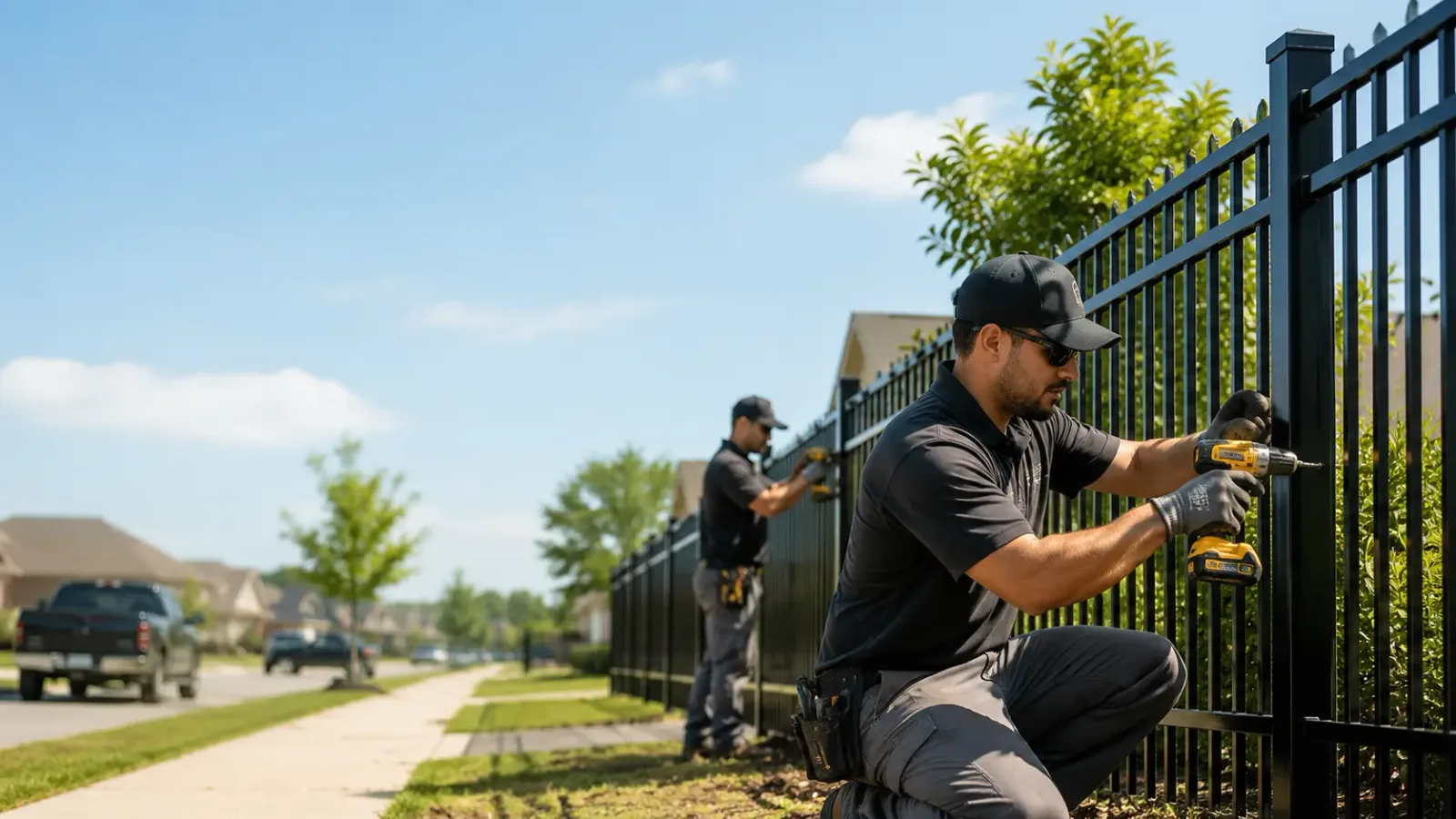Metal Fence Installation in Portage, MI